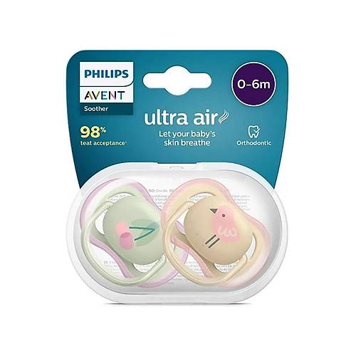 Philips Avent Ultra Air Emzik 0-6 Ay 2li K�z SCF085/59