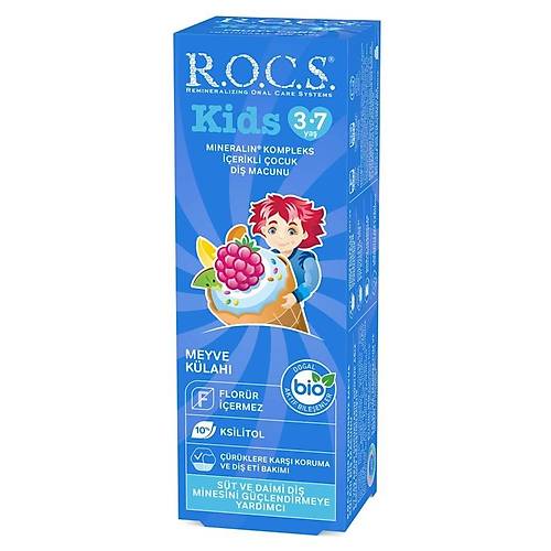 Rocs Kids Meyve K�lah� Flor�rs�z Di� Macunu 45 ml