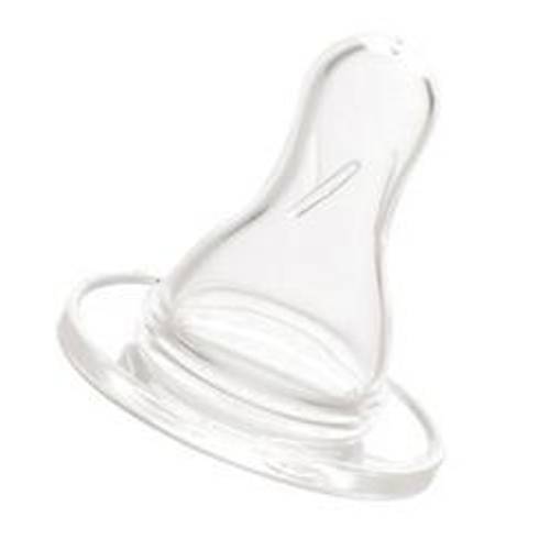 Bebedor Standart Biberonlar ��in Silikon U�lu Biberon Emzi�i 3-6 Ay