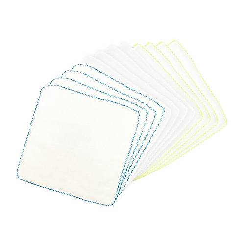 Sema Baby Mermer�ahi Bebek Mendil 12 ' li A��z Bezi - Mavi