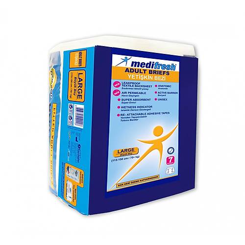 Medifresh Hasta Bezi Large 7'li