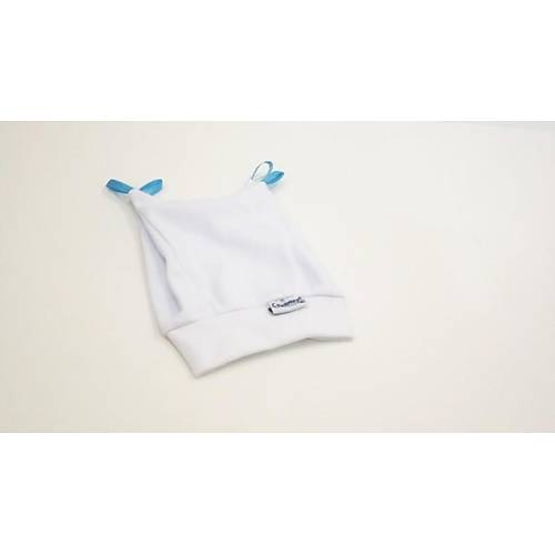 Sema Baby Yenido�an Kurdelal� Bebek �apka - Beyaz