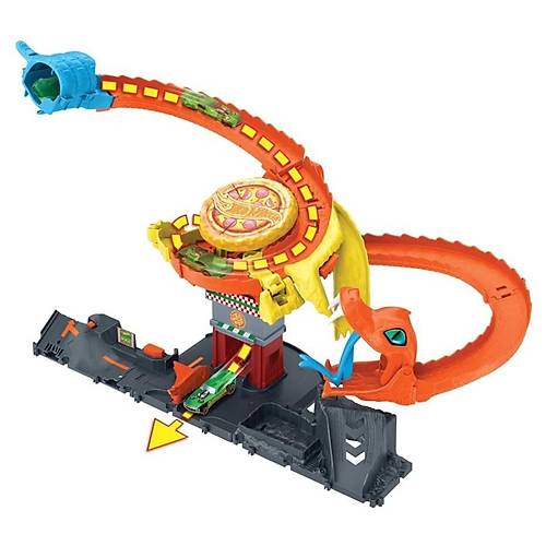 Hot Wheels Pizza D�kkan�nda Kobra Maceras� Oyun Seti HTN81
