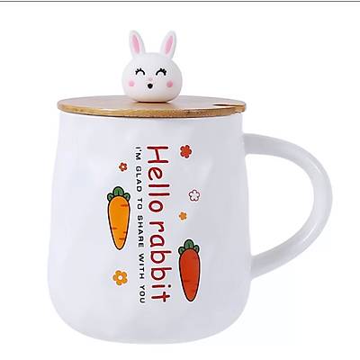 Kakl Kapakl Sevimli Tavan Kupa - Rabbit Mug