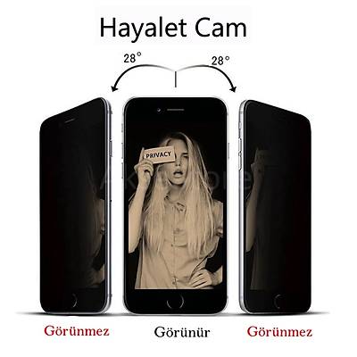 Hayalet Krlmaz Cam Ekran Koruyucu