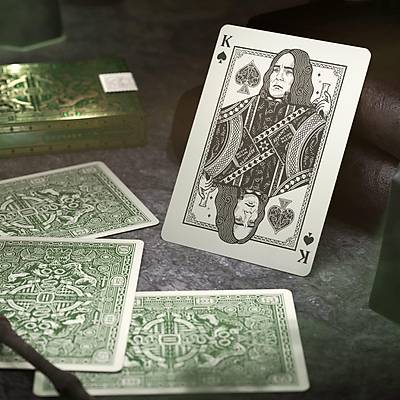 Theory11 Harry Potter Green Slytherin Playing Cards - Koleksiyonluk Poker Destesi