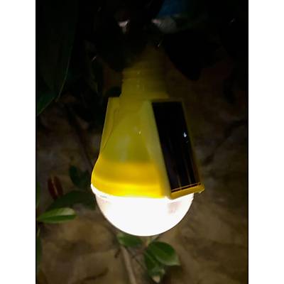 Sarkt Solar Ampul eklinde Gne Enerjili Aydnlatma - 4 l Set