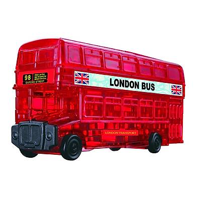 3D Crystal Puzzle London Bus - 3 Boyutlu London Otobüs Puzzle