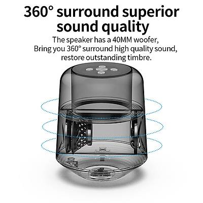 Led Iþýklý Ses Bombasý - Bluetooth Speaker