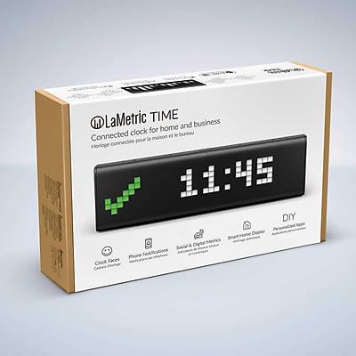 Kişiselleştirilebilir Akıllı Masaüstü Saat - LaMetric Smart Time