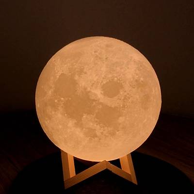 Pilli Moon Light - 3D Ay Işığı