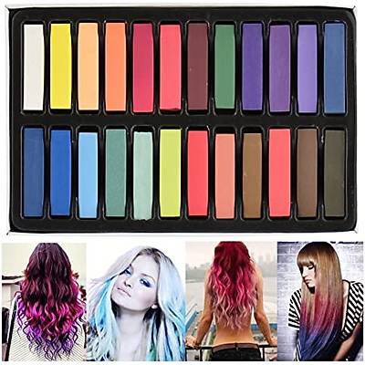 24 Renk Sa Tebeiri - Hair Chalk