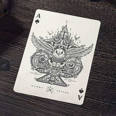 Theory11 Harry Potter Raven Claw Playing Cards - Koleksiyonluk Poker Destesi