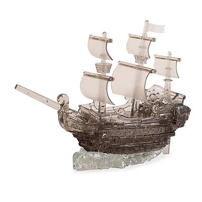 3D Crystal Puzzle Pirate Ship - 3 Boyutlu Korsan Gemisi