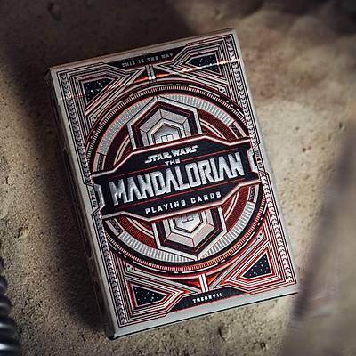 Theory11 Star Wars Mandalorian Playing Cards Red - Koleksiyonluk Poker Destesi
