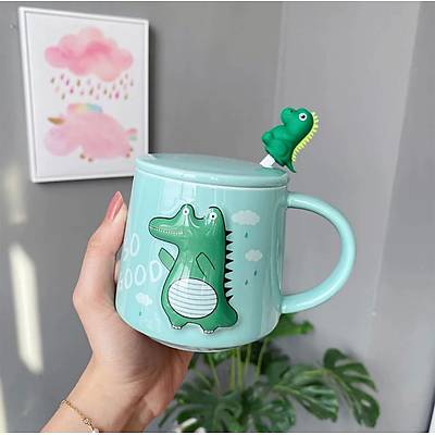 Kakl Kapakl Sevimli Dinazor Kupa - Dinosaur Mug