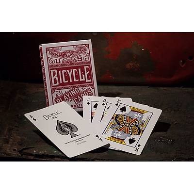 Bicycle Chainless Kýrmýzý Poker Oyun Kart Destesi