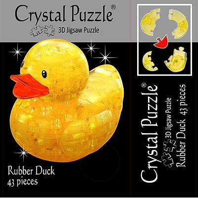 3D Crystal Puzzle Duck - 3 Boyutlu  Ördek Puzzle