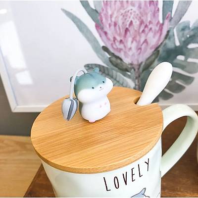 Kakl Kapakl Sevimli Hemstr Kupa - Hamster Mug