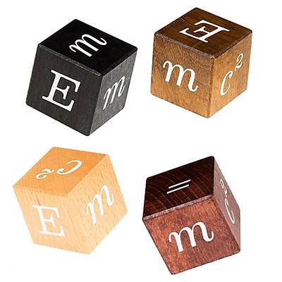 E=mc2 Einsteins Puzzle Cubes