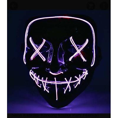 Neon Kafatası Maskesi