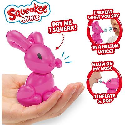 Squeakee Minis Ýnteraktif Balon Oyuncak Poppy The Bunny