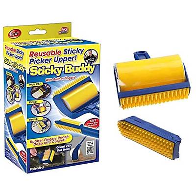 Sticky Buddy Tekrar Kullanlabilir Yapkan Kl Ty Toplama Rulosu Seti