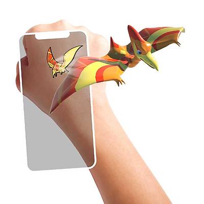 3D Animasyonlu Geçici Dövmeler - HoloToyz Tattoo Jurassic Dinos