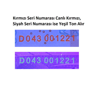 Cep Boy UV - Sahte Para Feneri - Mor Ik