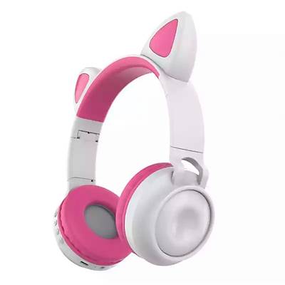 Cat Ear Wriless Headphones - Kablosuz LED Ikl Kulaklk