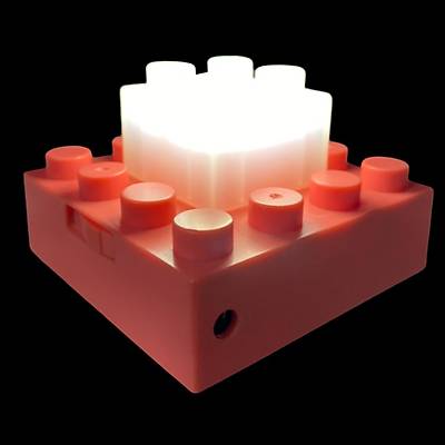DIY Block Light - Işıklı Yapı Blokları Masa ve Gece Lambası