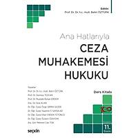 Sekin Yaynevi, Ceza Muhakemesi Hukuku Ders Kitab Bahri ztrk