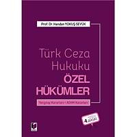 Adalet Yaynevi Trk Ceza Hukuku zel Hkmler Handan Yoku Sevk