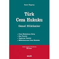 Sekin Yaynevi Trk Ceza Hukuku Genel Hkmler zzet zgen