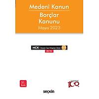 Sekin Yaynevi Medeni Kanun Borlar Kanunu-2023 (Cep Boy)