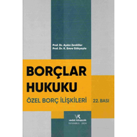 Vedat Kitaplk ,Borlar Hukuku zel Bor likileri Aydn Zevkliler ,K. Emre Gkyayla