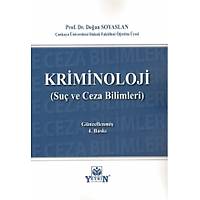 Yetkin Yaynevi Kriminoloji (Su ve Ceza Bilimleri) Doan Soyaslan