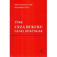 USA Yaynclk Trk Ceza Hukuku Genel Hkmler Zeki Hafzoullar ,Muharrem zen