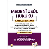 Medeni Usul Hukuku Ders Notu & Soru Bankas Ahmet Bazen
