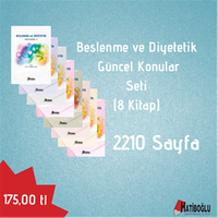 Hatibolu Yaynevi   Beslenme ve Diyetetik Gncel Konular Seti (8 Kitap)