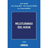 On ki Levha Yaynclk Milletleraras zel Hukuk Sibel zel, Mustafa Erkan Hatice ,Selin Prselim