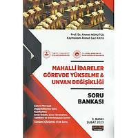 Sava Yaynevi Mahalli dareler Grevde Ykselme & Unvan Deiiklii Soru Bankas Ahmet Nohutu ,Ahmet Gazi Kaya