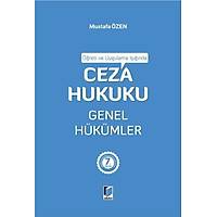 Adalet Yaynlar ,reti ve Uygulama Inda Ceza Hukuku Genel Hkmler (Mustafa zen)