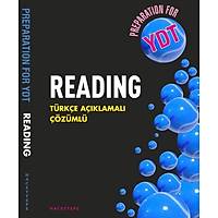 Hacettepe Taþ  Preparation For YDT Reading Türkçe Açýklamalý Çözümlü
