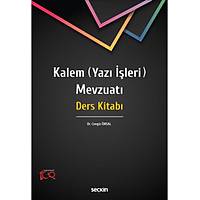 Sekin Yaynevi  Kalem (Yaz leri) Mevzuat Ders Kitab Cengiz nsal