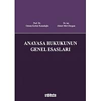 On ki Levha Yaynlar Anayasa Hukukunun Genel Esaslar Osman Korkut Kanadolu, Ahmet Mert Duygun