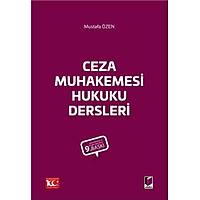 Adalet Yaynevi Ceza Muhakemesi Hukuku Dersleri Mustafa zen