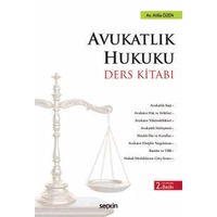 Sekin Yaynevi Avukatlk Hukuku Ders Kitab Atilla zen