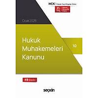 Sekin Yaynevi ,Hukuk Muhakemeleri Kanunu 2025 (Cep Boy) Remzi zmen