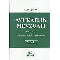 Yetkin Yaynevi Avukatlk Mevzuat brahim etin